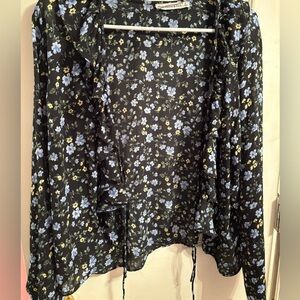 Abercrombie and Fitch Floral Cover Up Top